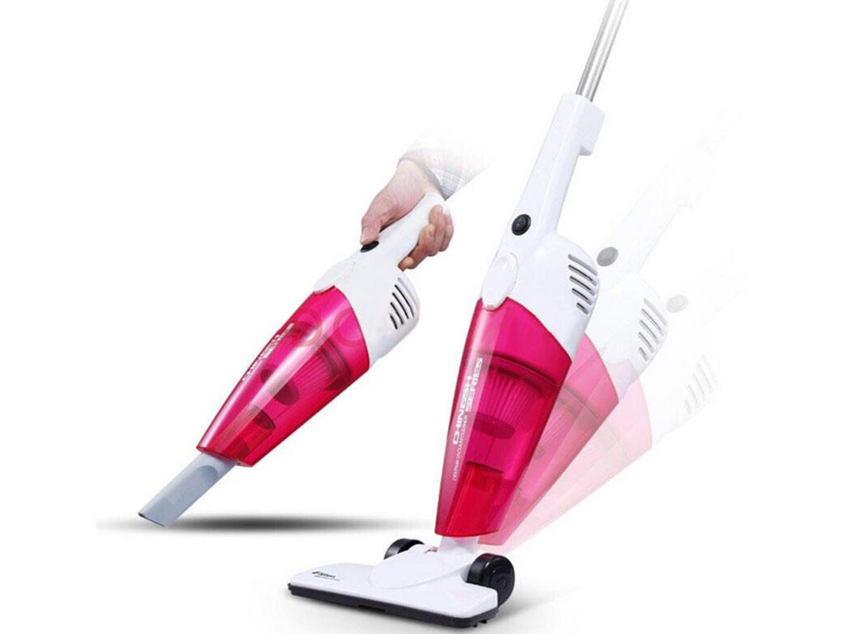 Deerma DX118C với công suất 600W và lực hút 12.000 Pa cho dọn bụi nhanh.