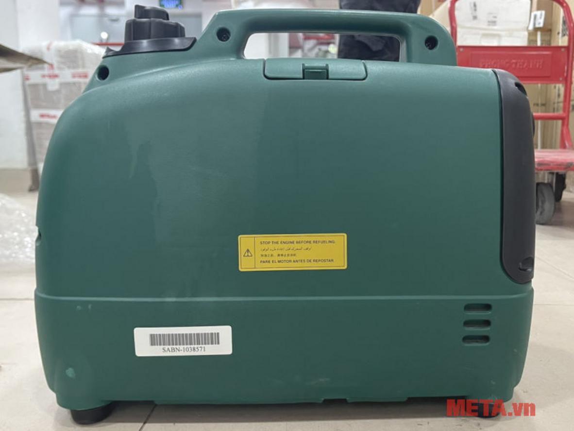 Độ ồn 58 dB giúp ELEMAX SHX1000 phù hợp không gian cần sự yên tĩnh
