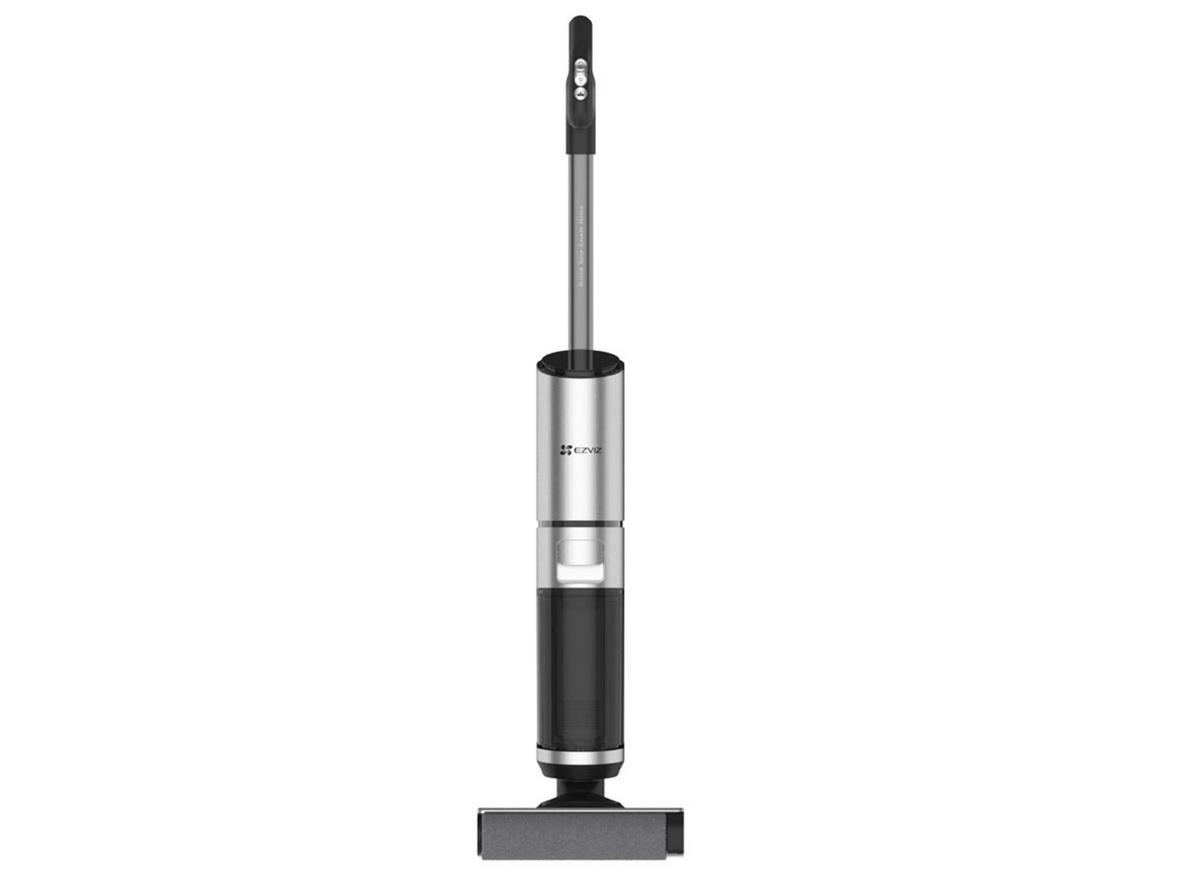 Phụ kiện EZVIZ RH2 gồm chổi lăn, bộ lọc HEPA và đế sạc.