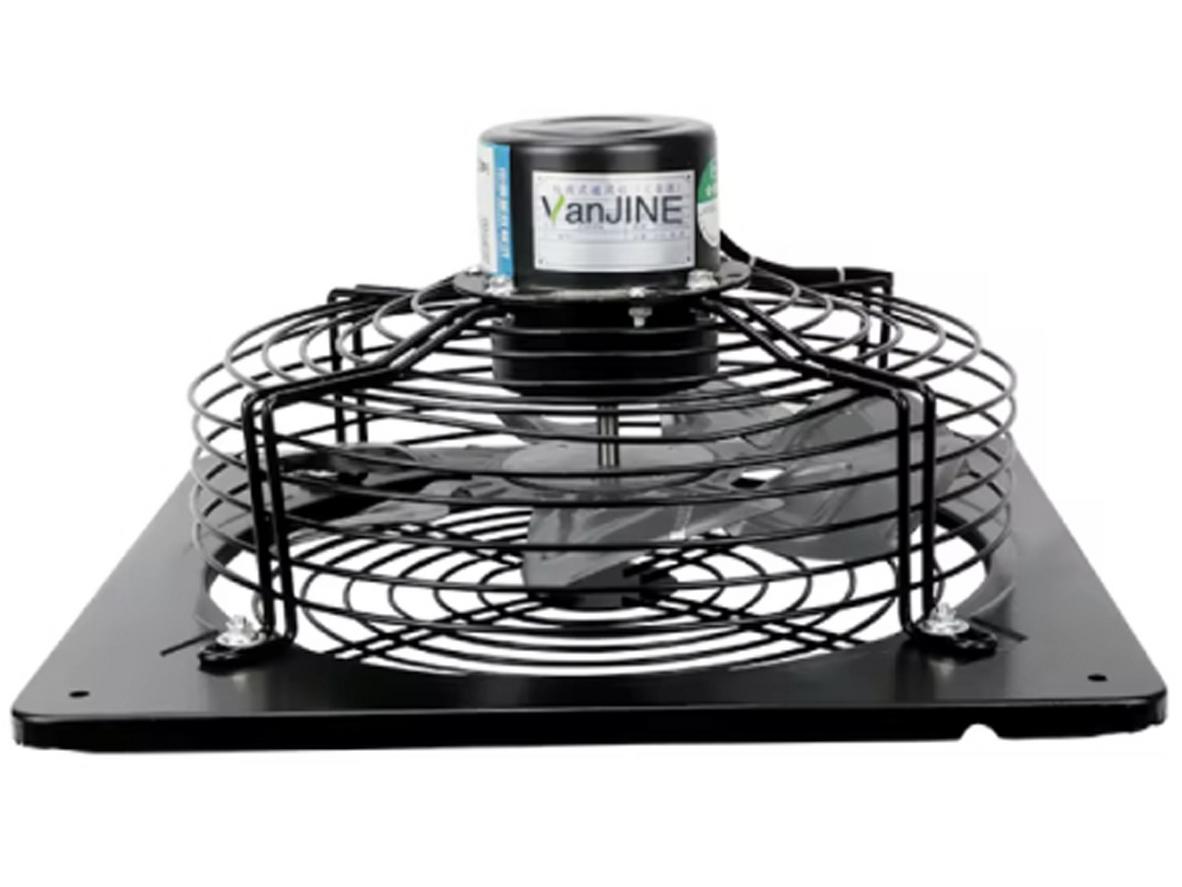 Khung 400mm x 400mm của quạt FD350 giúp lắp gọn trên tường và rút ngắn thời gian thi công.