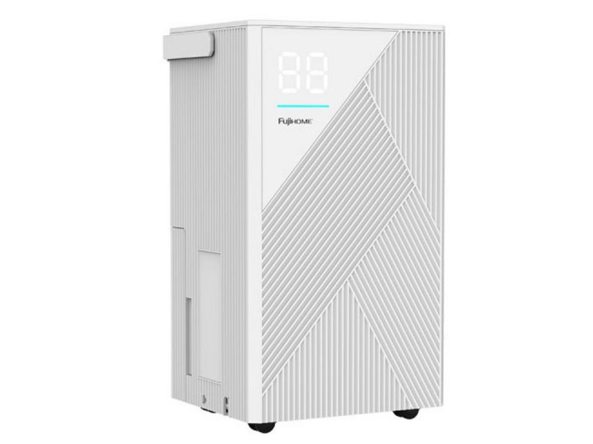Bình chứa 2 lít và thoát nước liên tục giúp DH14 dùng tiện hơn.