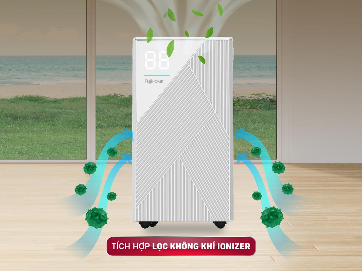 Fujihome DH14 phù hợp phòng nhỏ đến vừa 15–25m².