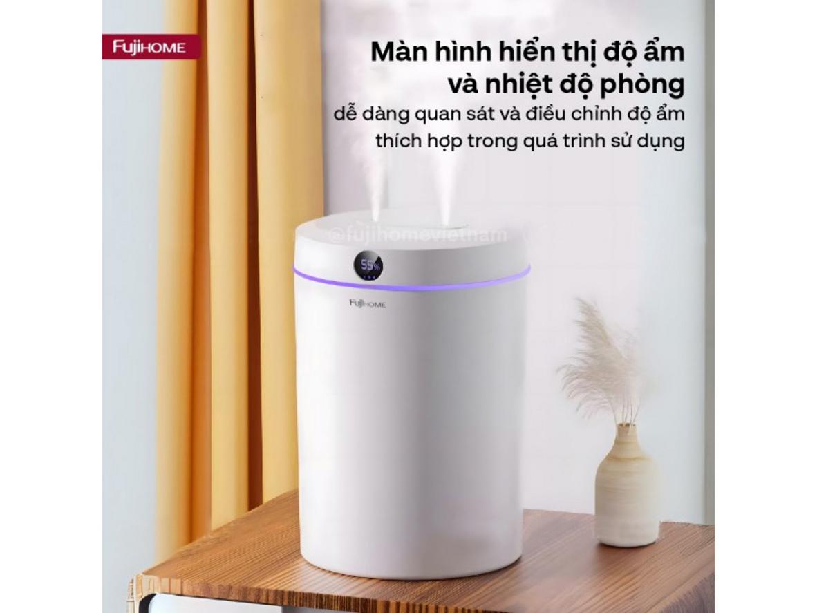 HM05B phun đều với 2 vòi phun kép, lý tưởng cho phòng ngủ 20m².