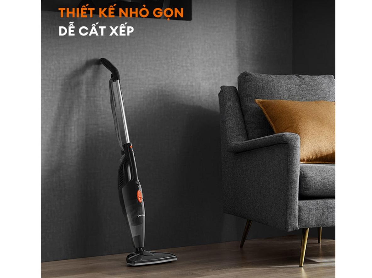 Hệ thống lọc 3 lớp HEPA cùng đầu hút sàn, đầu hút khe hỗ trợ làm sạch kỹ hơn.