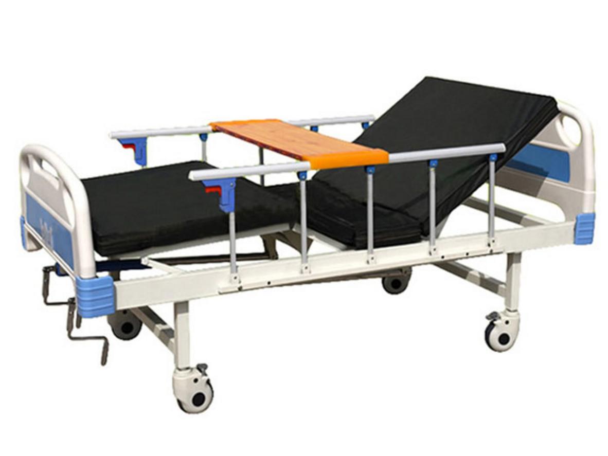 Giường chăm sóc bệnh nhân Nikita NKT A01-II (DCN 02) cho chăm sóc tại nhà và cơ sở y tế.