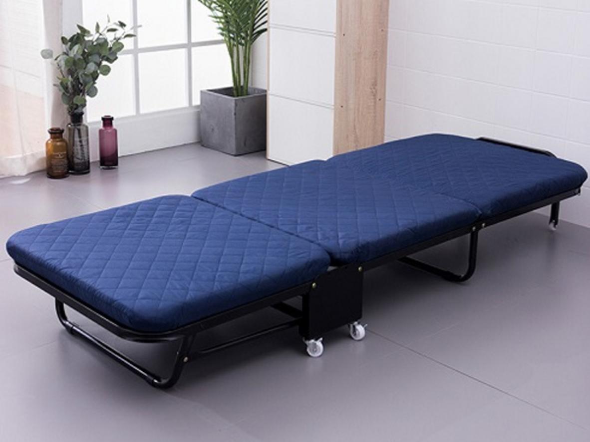 Giường gấp gọn 3 khúc Nikita GB-75 phù hợp phòng nhỏ, văn phòng và phòng khách đa năng.