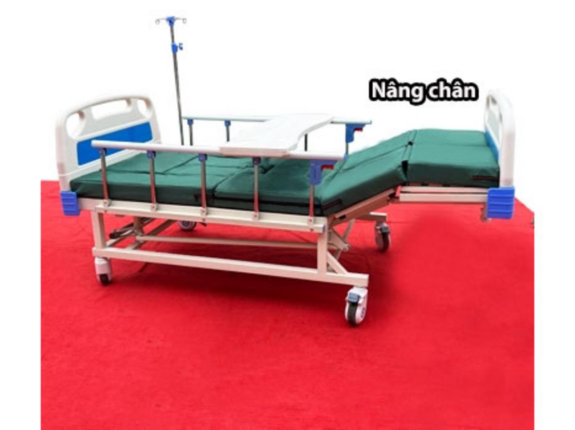 Bộ phụ kiện đầy đủ của giường y tế đa chức năng Lucass GB-106.