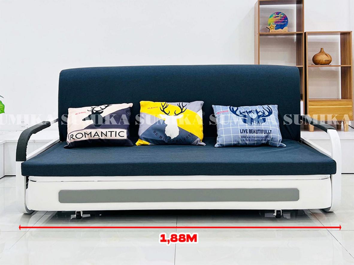 Khung thép chịu lực của Sumika SKB180 giúp kết cấu vững và ổn định hơn khi dùng hằng ngày.