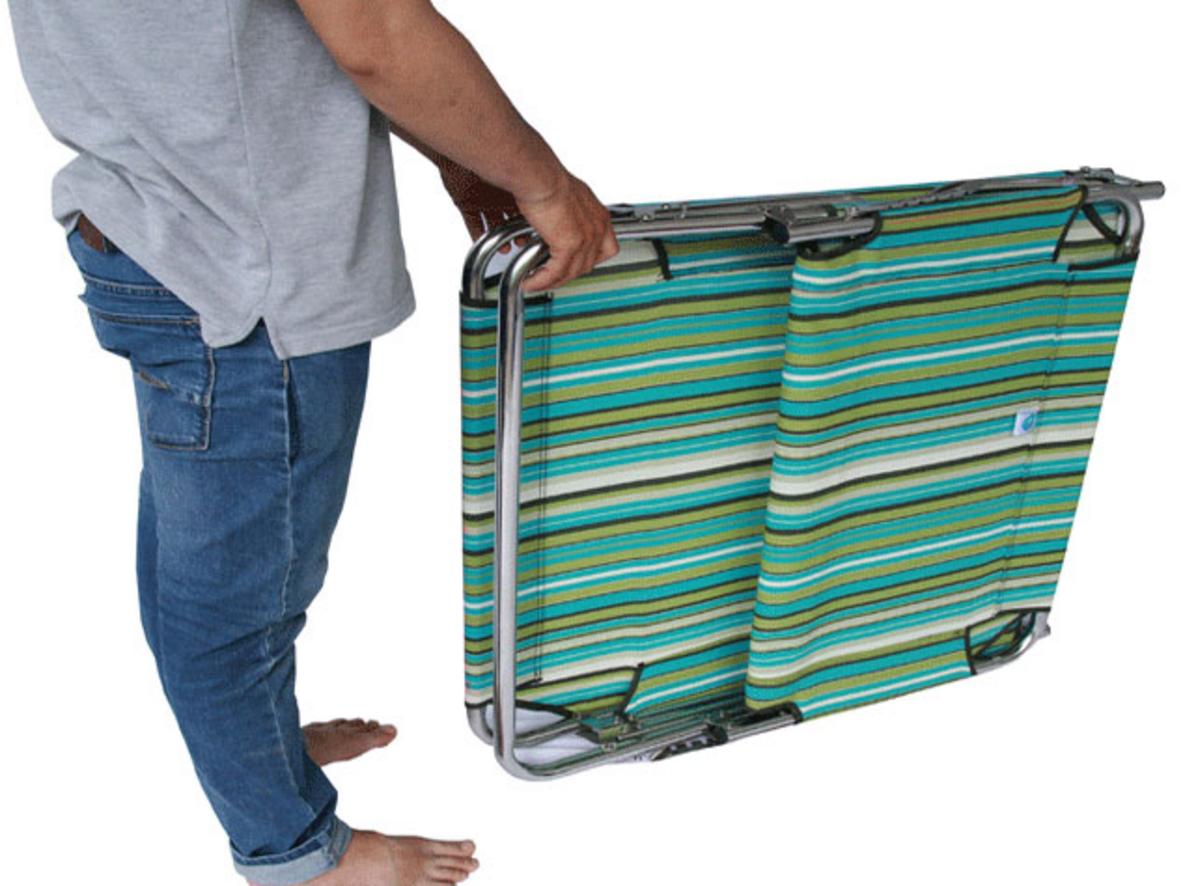 Tải trọng 200kg giúp giường xếp GXI ổn định và an tâm hơn.