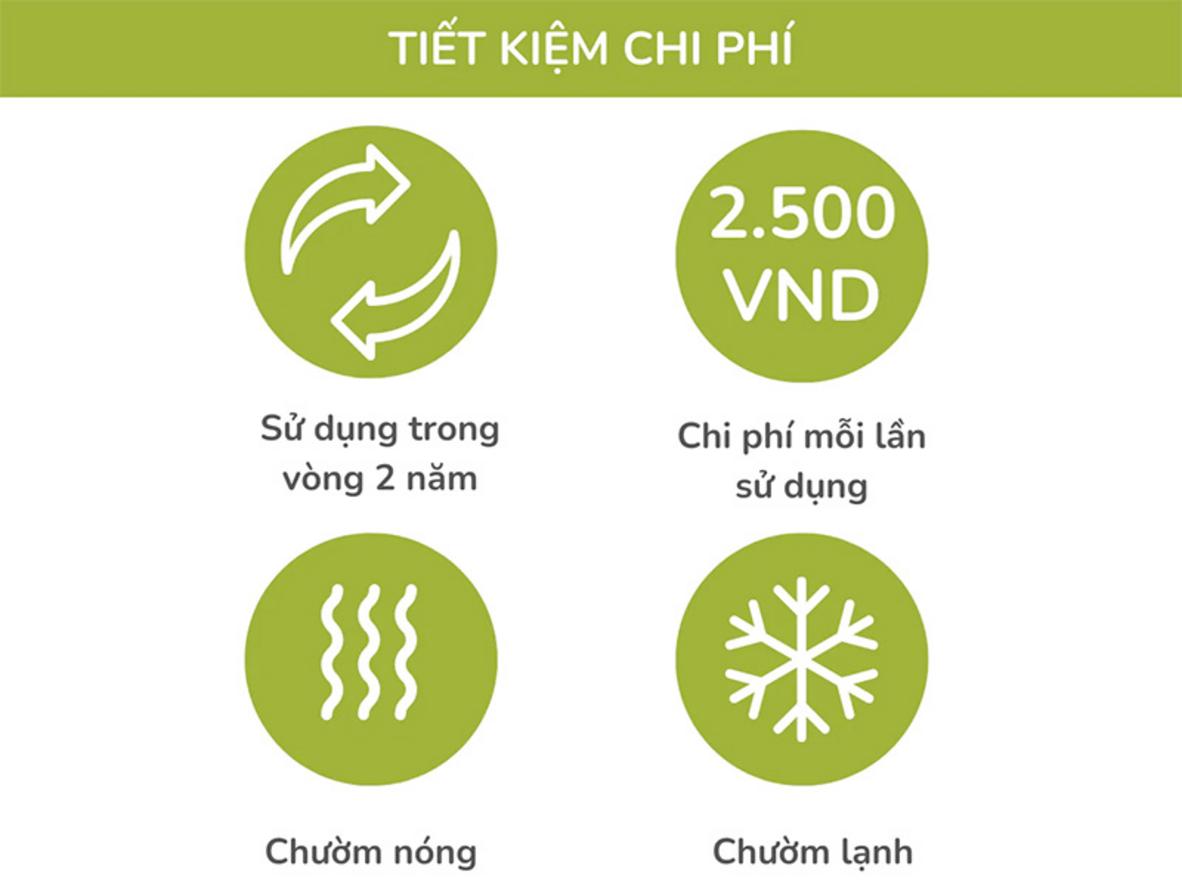 Gối chườm nóng thảo dược Hapaku làm nóng bằng lò vi sóng, tiện chườm ấm tại nhà.