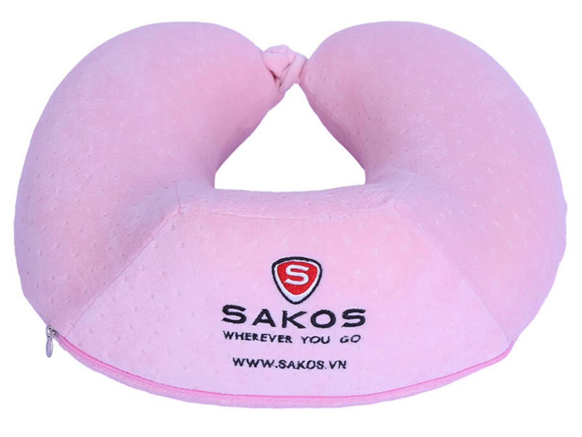 Sakos U4 ôm cổ thoải mái, phù hợp đi tàu xe, máy bay và nghỉ ngắn tại văn phòng.