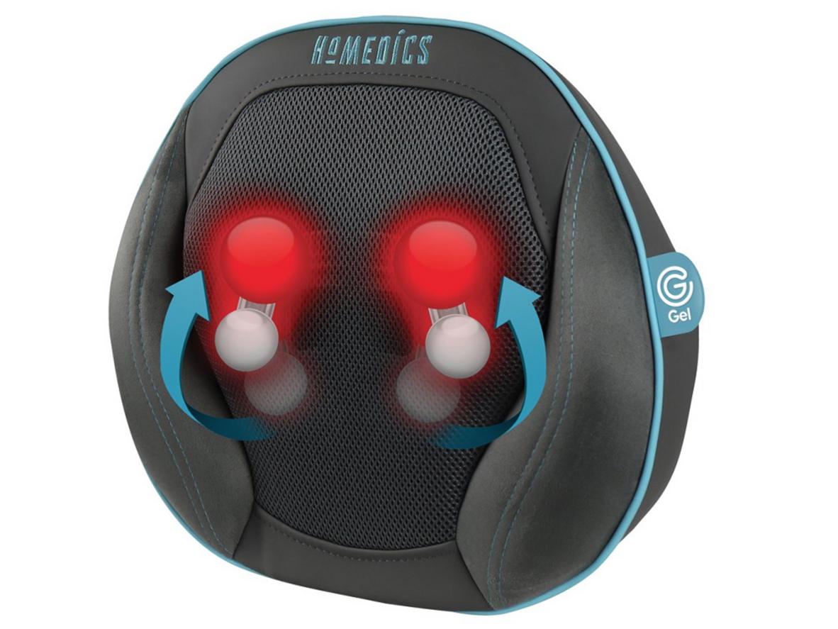 Công nghệ Gel 3D và Shiatsu đảo chiều giúp day ấn êm hơn cho cổ vai gáy.