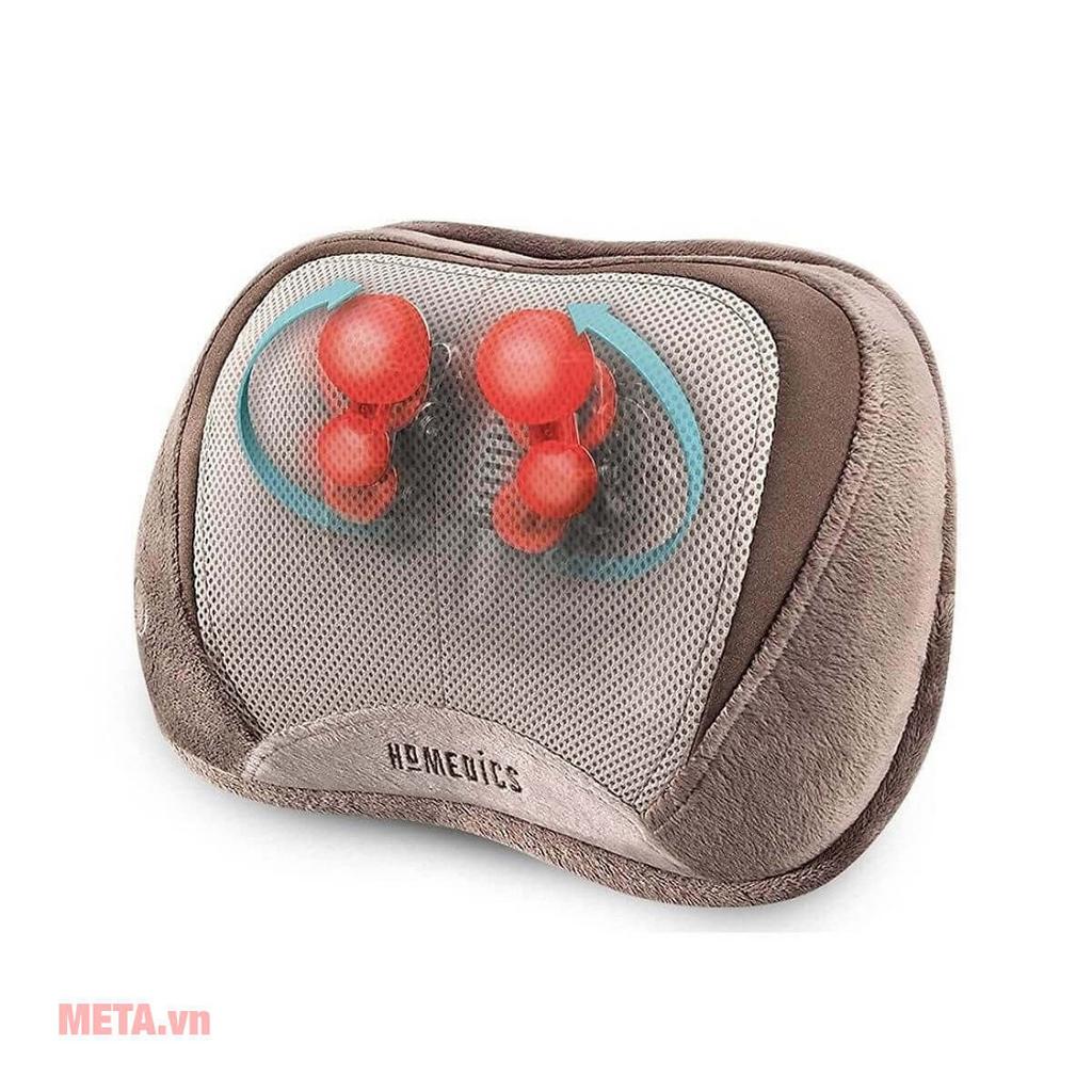 3D Shiatsu, rung, nhiệt và lưu ý nguồn 110V của HoMedics SP-100HA.