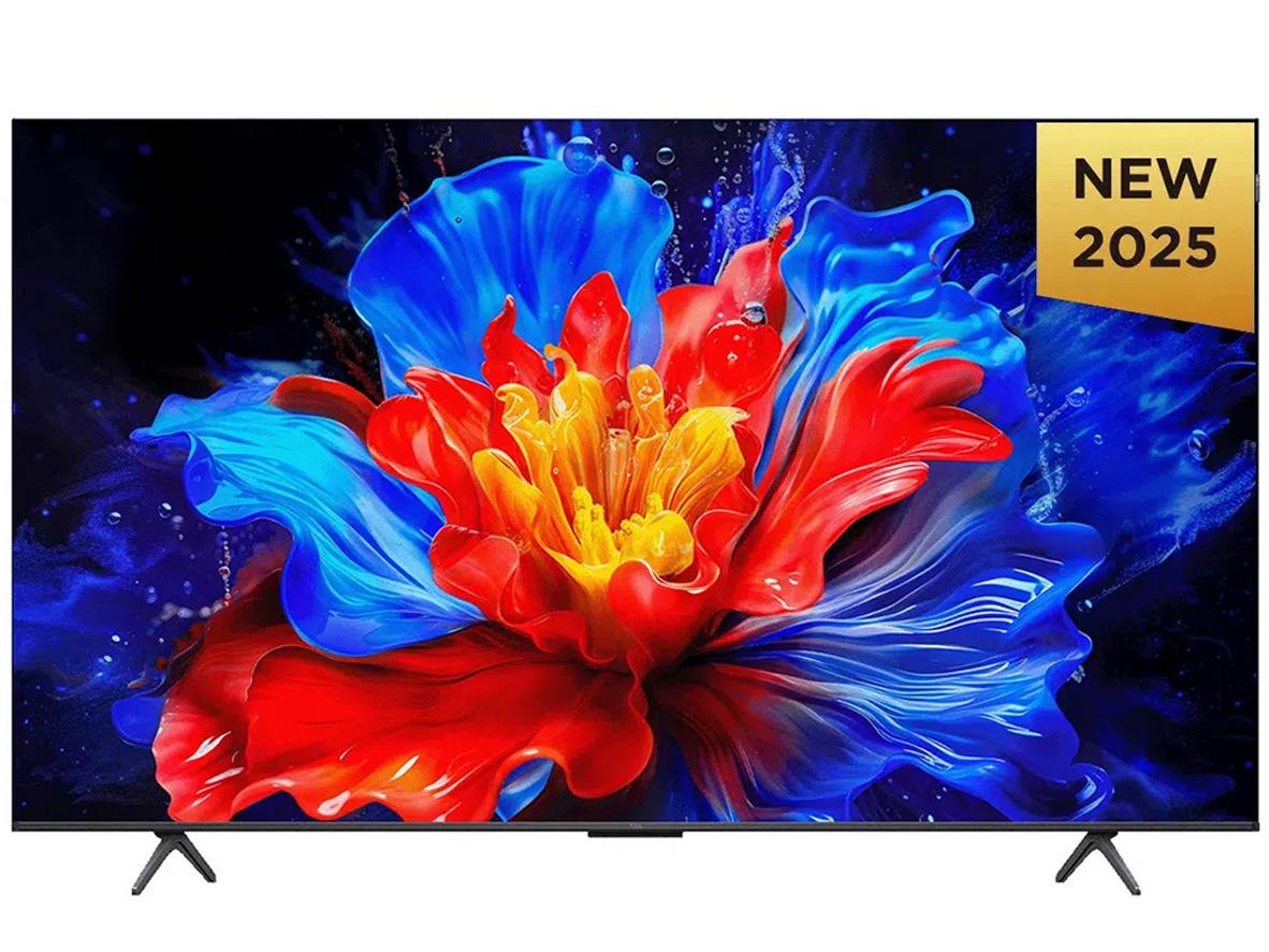 Google Tivi QLED TCL 4K 75 inch 75P8K cho phòng khách lớn và giải trí đa nhiệm.