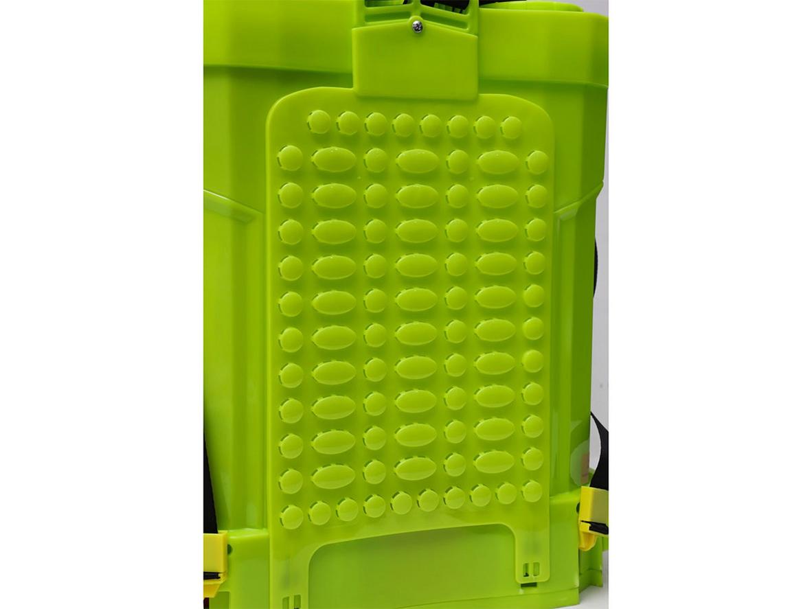 Ắc quy 12V - 8Ah cho thời gian làm việc khoảng 3 - 4 giờ.