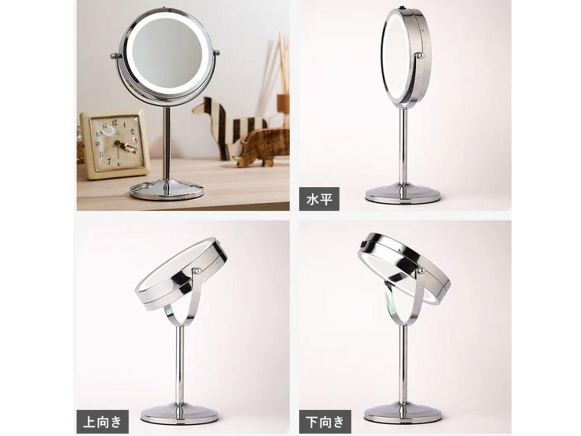 Hai mặt gương 1x và 3x giúp soi tổng thể lẫn xử lý chi tiết chính xác.
