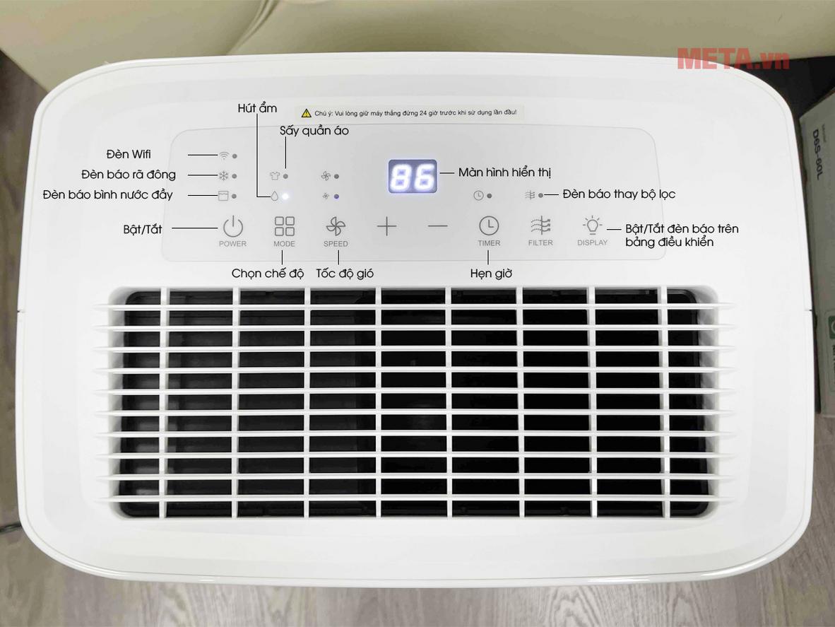HEPA H13 và ion bạc hỗ trợ giữ bụi mịn, hạn chế nấm mốc trong phòng kín.