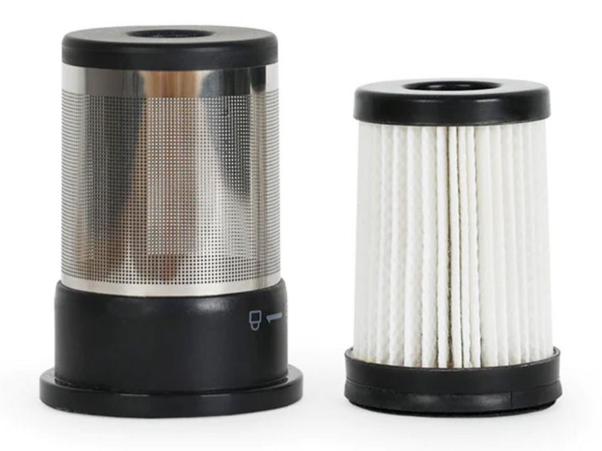 Bộ lọc HEPA và hộp bụi 200ml hỗ trợ giữ sạch bụi mịn, vệ sinh nhanh sau mỗi lần dùng.