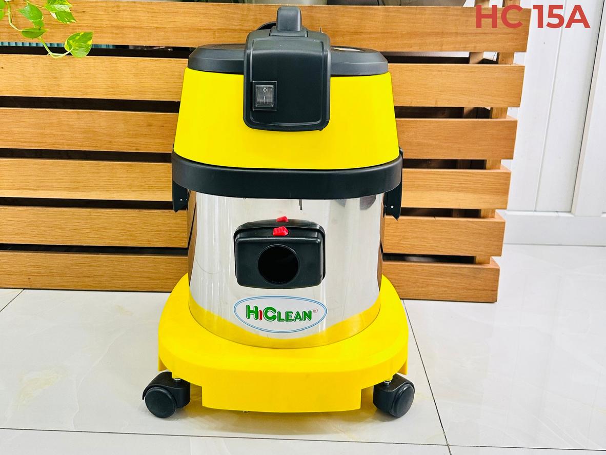 Motor dây đồng 100% giúp HiClean HC15A vận hành ổn định và bền bỉ hơn.