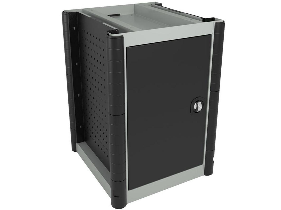 2 tầng kệ tải 120 kg mỗi kệ giúp Hộc tủ Profi M-1 chứa đồ nặng gọn gàng.
