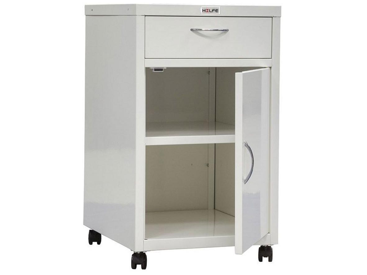 Hộc tủ y tế Hilfe MD TP-2 nhỏ gọn, phù hợp bố trí trong phòng khám và nhà thuốc.