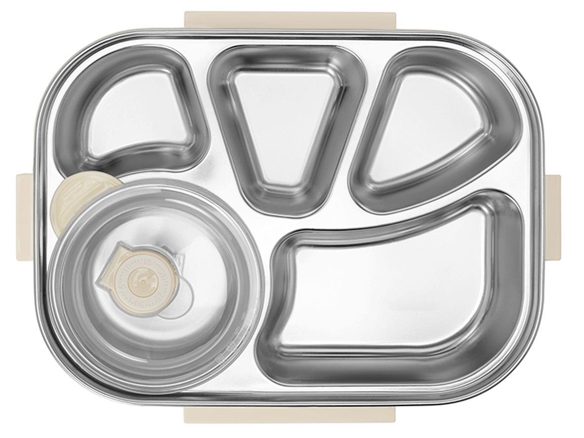 EL8304 chia ngăn gọn gàng, khay inox 304 và phụ kiện đầy đủ.