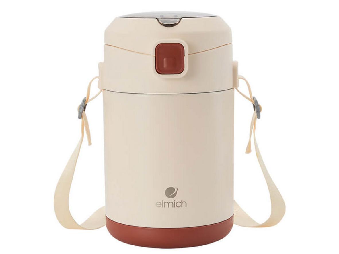 Hộp cơm giữ nhiệt inox 304 Elmich EL8344 dung tích 1.6L, tiện mang đi làm mỗi ngày.