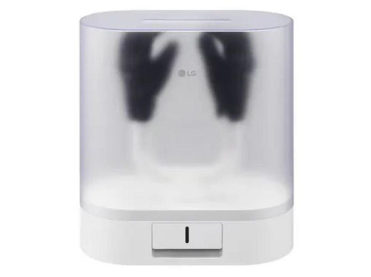 Luồng khí khô từ máy hút ẩm LG Dual Inverter đi qua hộp sấy PDKACC01.ASTD.