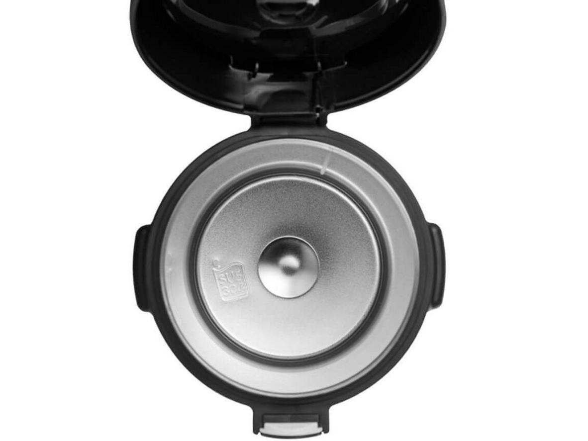 Ruột inox 304 và 3 ngăn giúp Elmich EL8303 tách món gọn, dễ dùng hằng ngày.