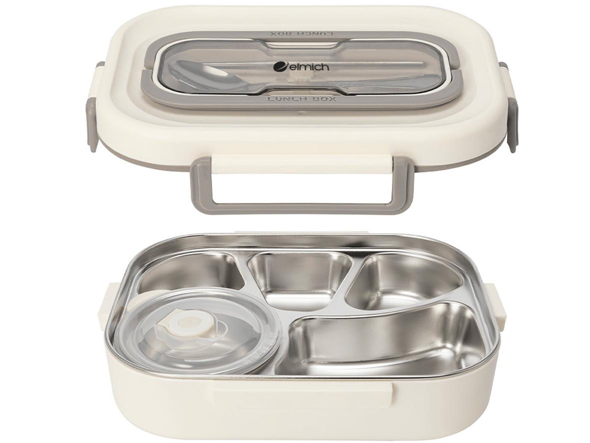 Khay inox 304 kết hợp vỏ nhựa PP giúp EL8304 bền và gọn nhẹ.