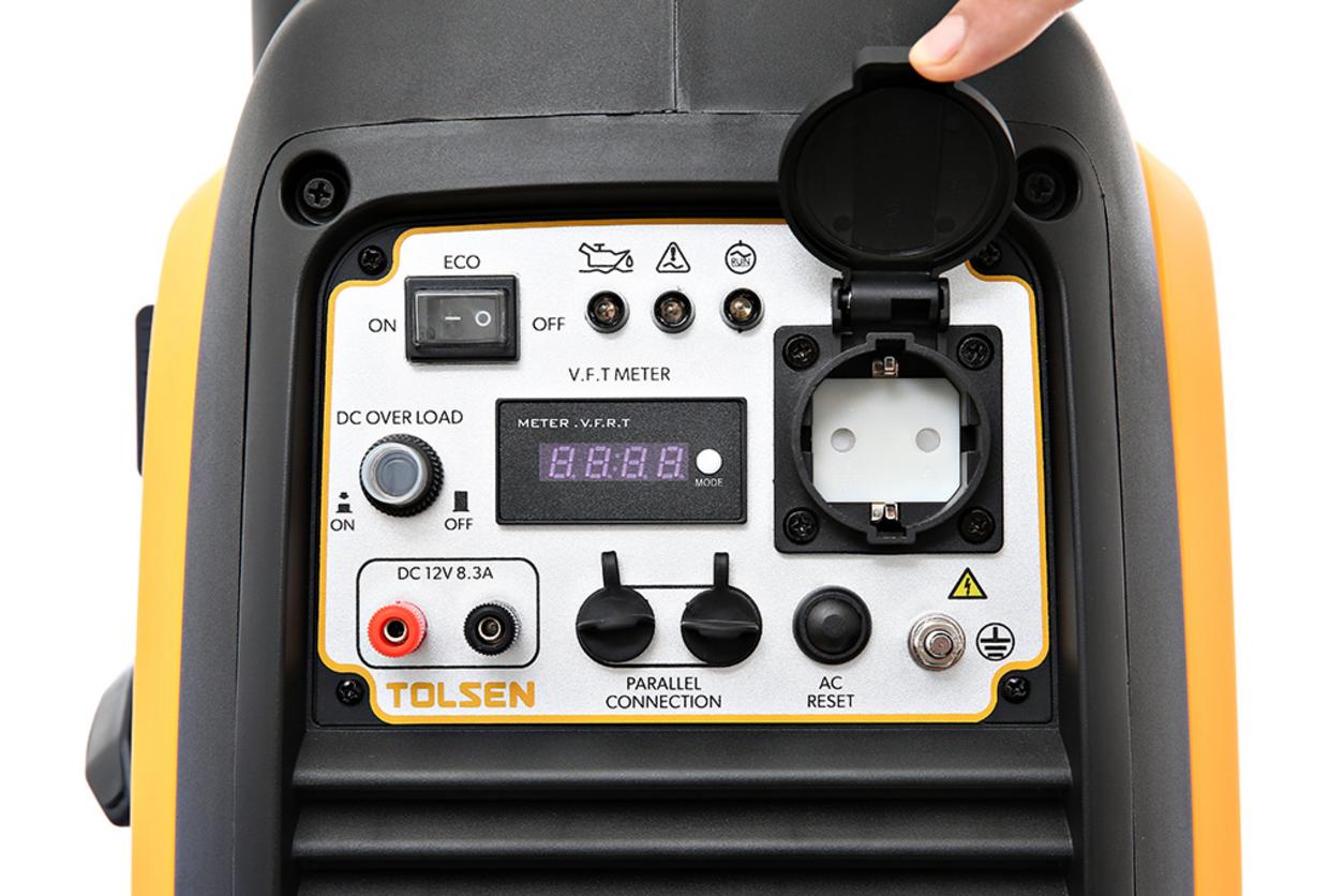 Công nghệ Inverter giúp Tolsen 79987 cấp điện ổn định cho thiết bị điện tử nhạy cảm