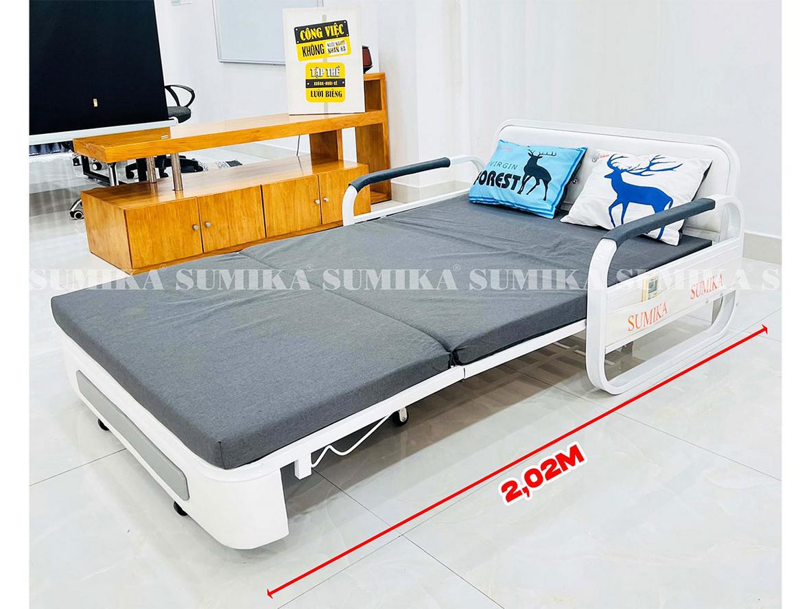 Khung thép sơn tĩnh điện giúp Sumika SKB120 chắc chắn và ổn định khi dùng hằng ngày.