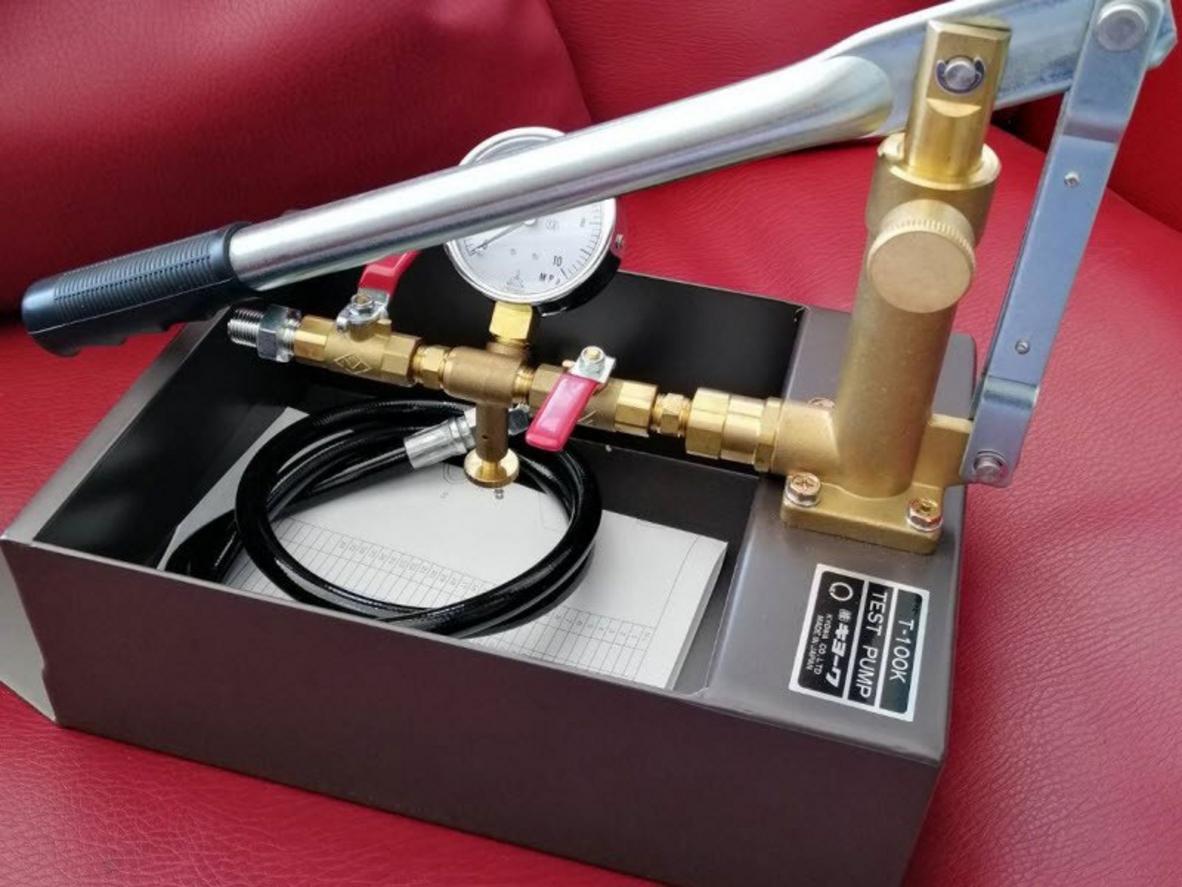 Kyowa T-100K phù hợp test áp đường ống, xi lanh và nồi hơi.