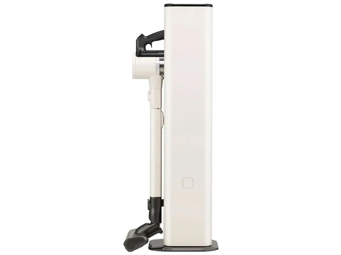 LG CordZero A9T-ULTRA với tháp All-in-one Tower giúp dọn nhanh, ít chạm bụi hơn.