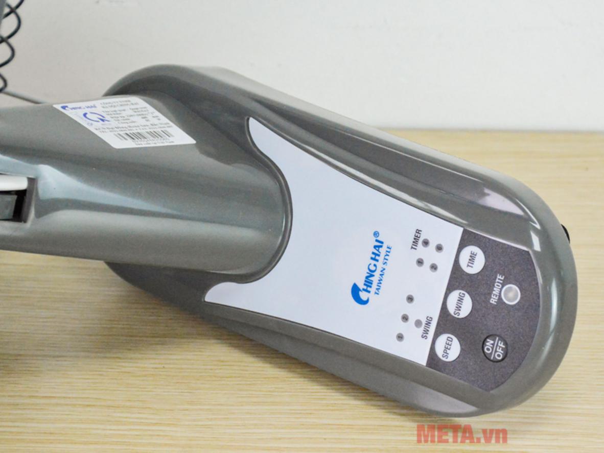 Lồng hợp kim sơn tĩnh điện giúp quạt bền và an toàn hơn khi sử dụng.