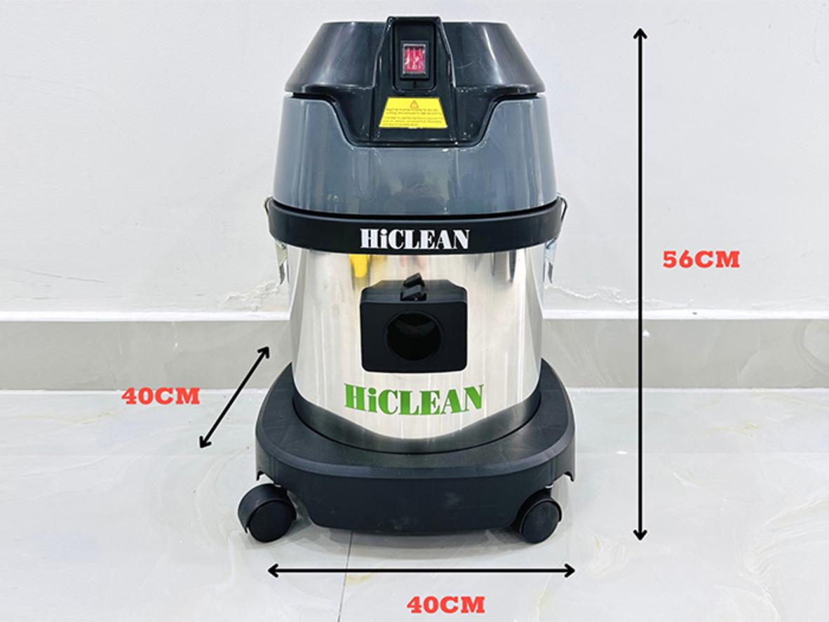 Lưu lượng khí 90L/s giúp máy hút nhanh, tiết kiệm thời gian vệ sinh.