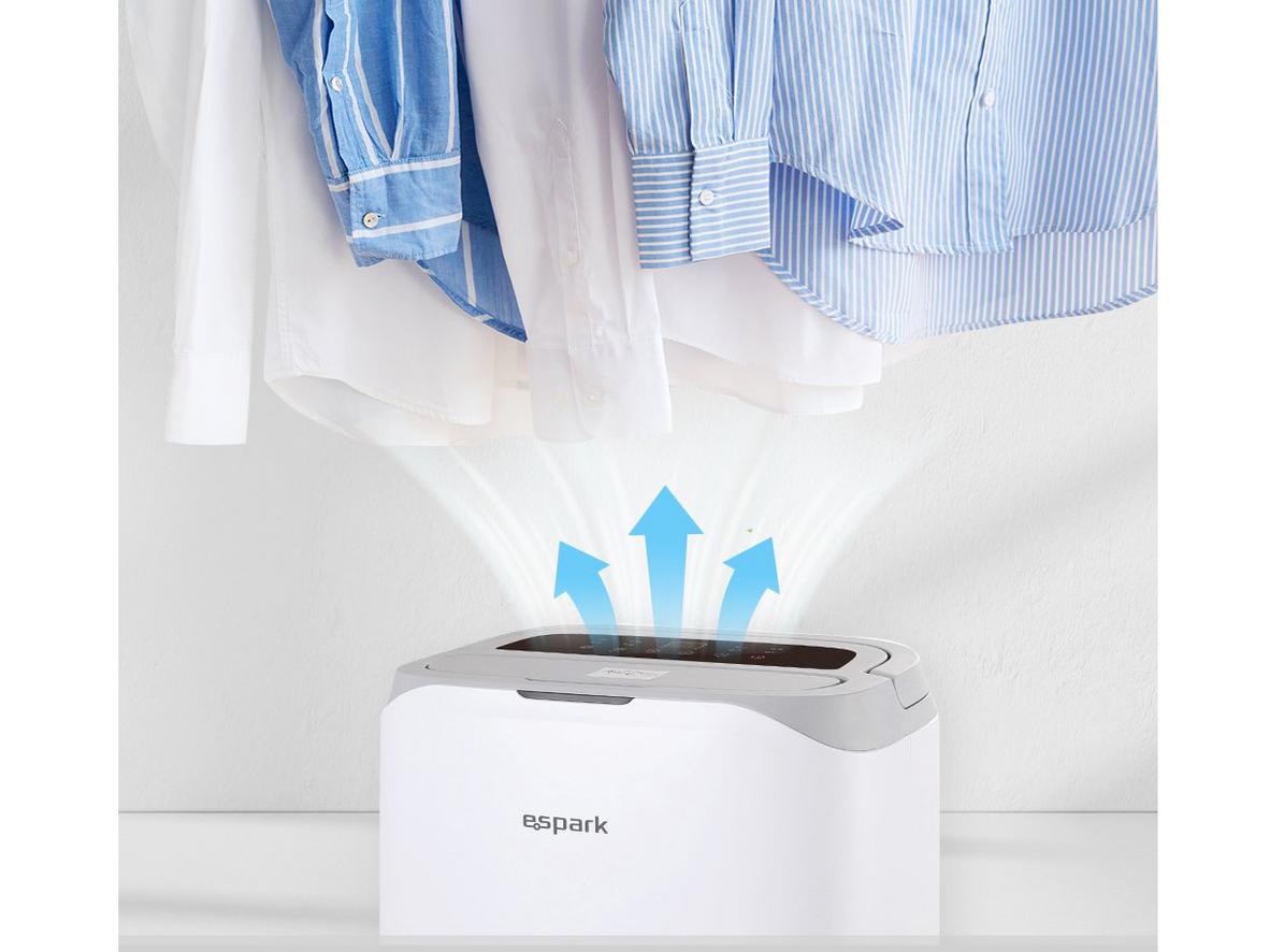 Máy hút ẩm Espark ESP-W20A432F có lọc HEPA, WiFi và công suất hút ẩm 20 lít/ngày.