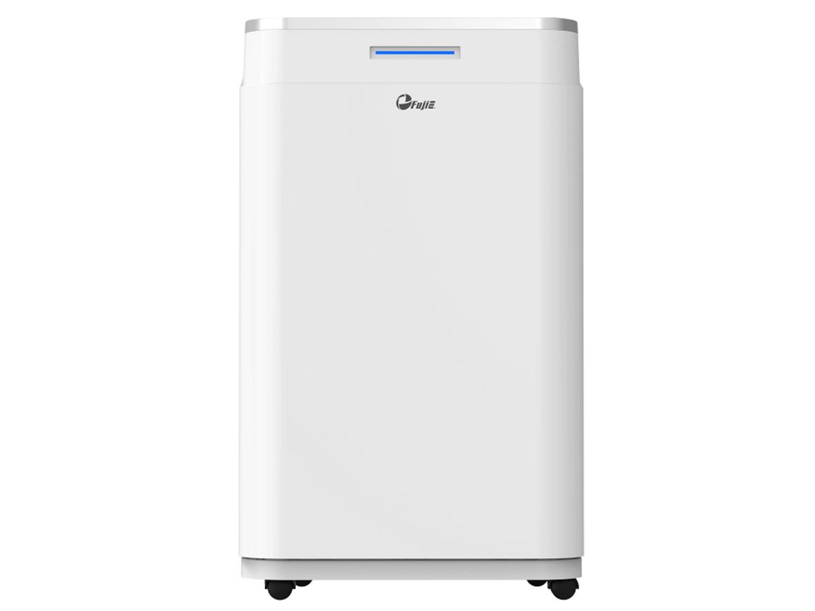 Máy hút ẩm dân dụng FujiE HM-918EC-N cho phòng 20–50m², phù hợp phòng ngủ và phòng khách.