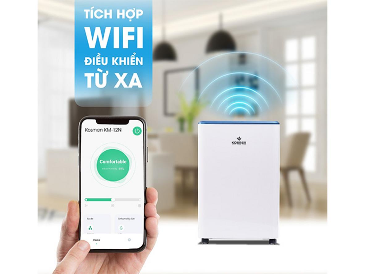 Kosmen KM-12N gọn êm cho phòng 10–40 m², phù hợp gia đình nhỏ