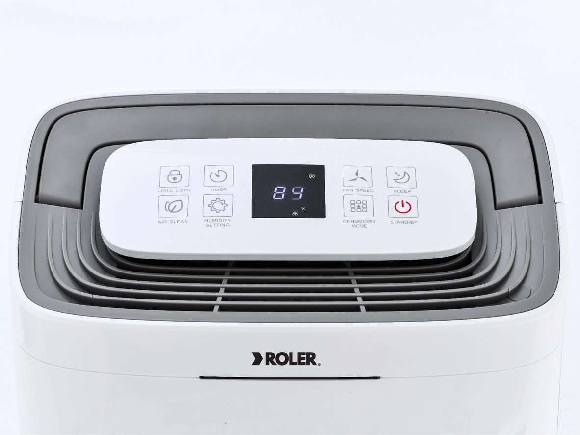 Roler RD-1119 vận hành êm, phù hợp đặt trong phòng ngủ hoặc căn hộ dưới 35m2.