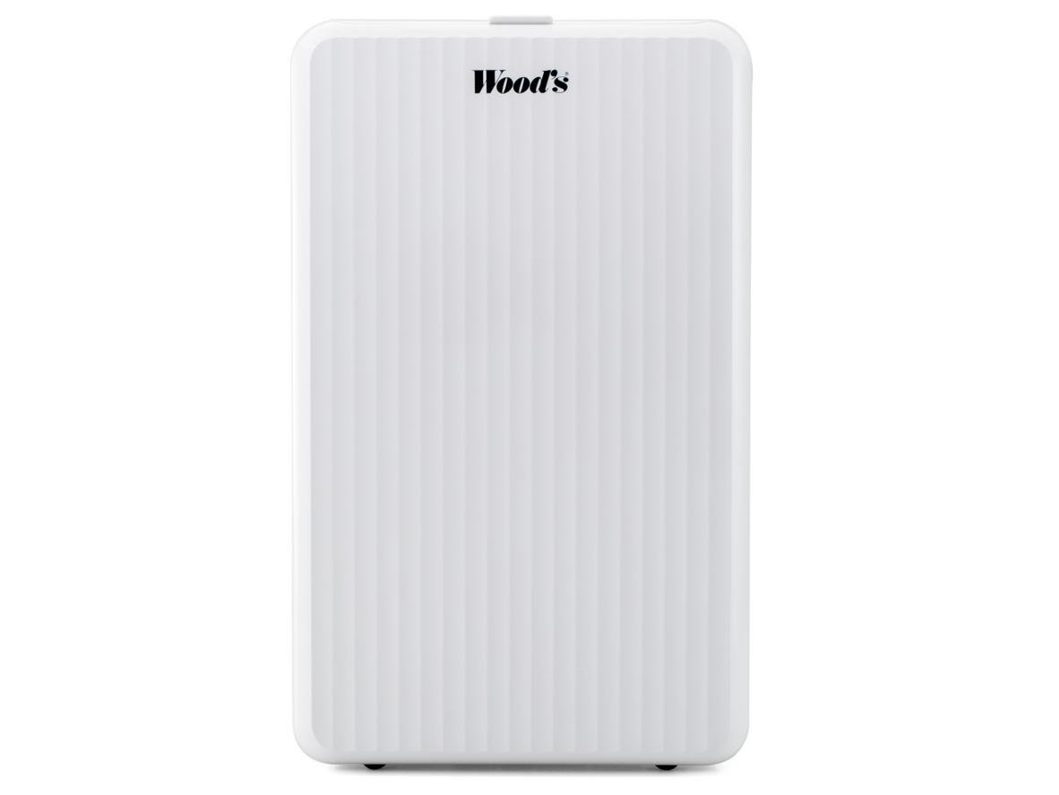 Máy hút ẩm Woods MRD14 gọn êm cho phòng ngủ và căn hộ nhỏ.