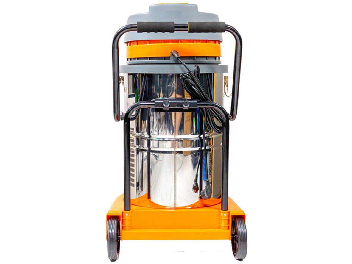 Thùng chứa inox 70 lít giúp giảm số lần đổ rác trong ca làm việc.