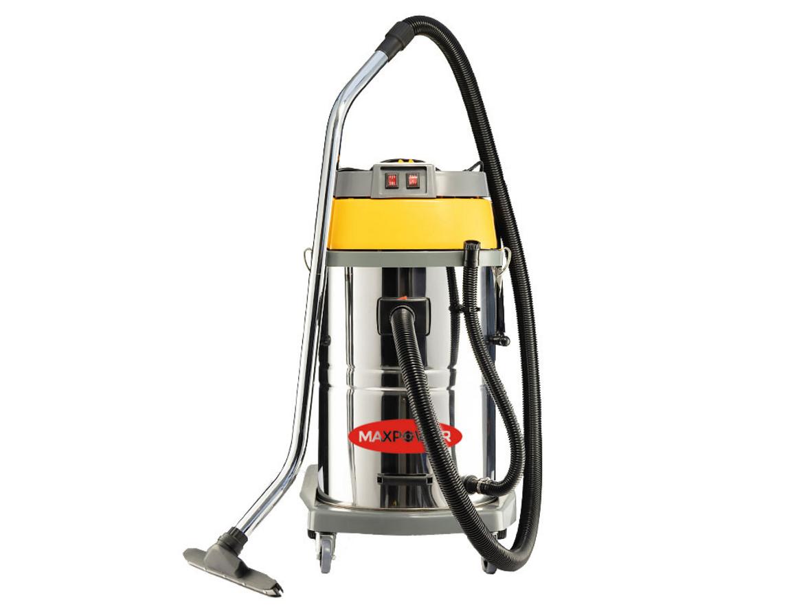 Máy hút bụi công nghiệp MaxPower MP-70L phù hợp cho xưởng, gara và kho hàng.