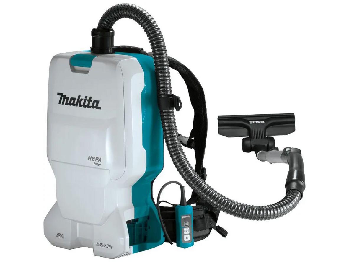 Máy hút bụi đeo vai dùng pin 18V x 2 Makita DVC660Z (chưa pin ,sạc )