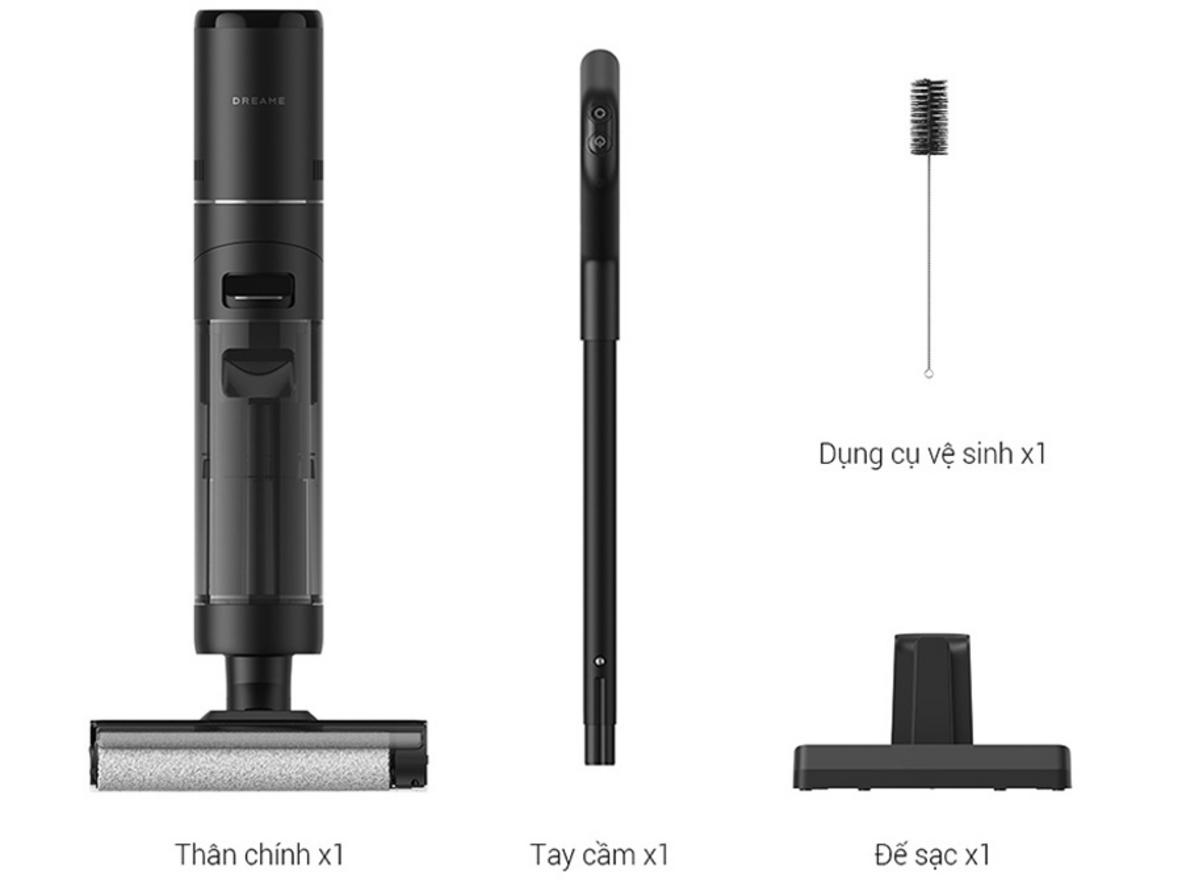 Máy hút bụi lau sàn khô và ướt Dreame G10 cho nhu cầu dọn sàn nhanh, gọn