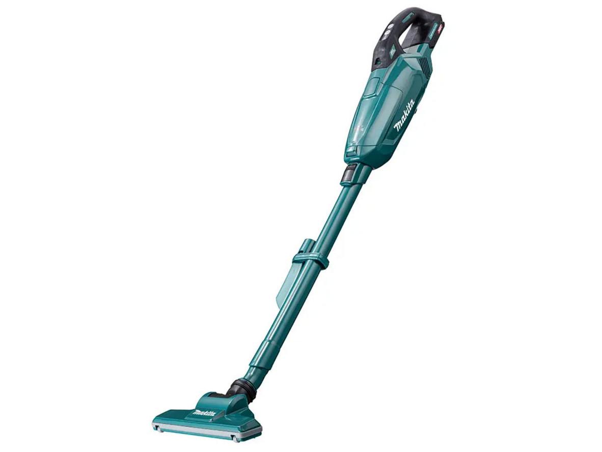 Makita CL002GZ01: máy hút bụi dùng pin 40V Max gọn nhẹ, không vướng dây.