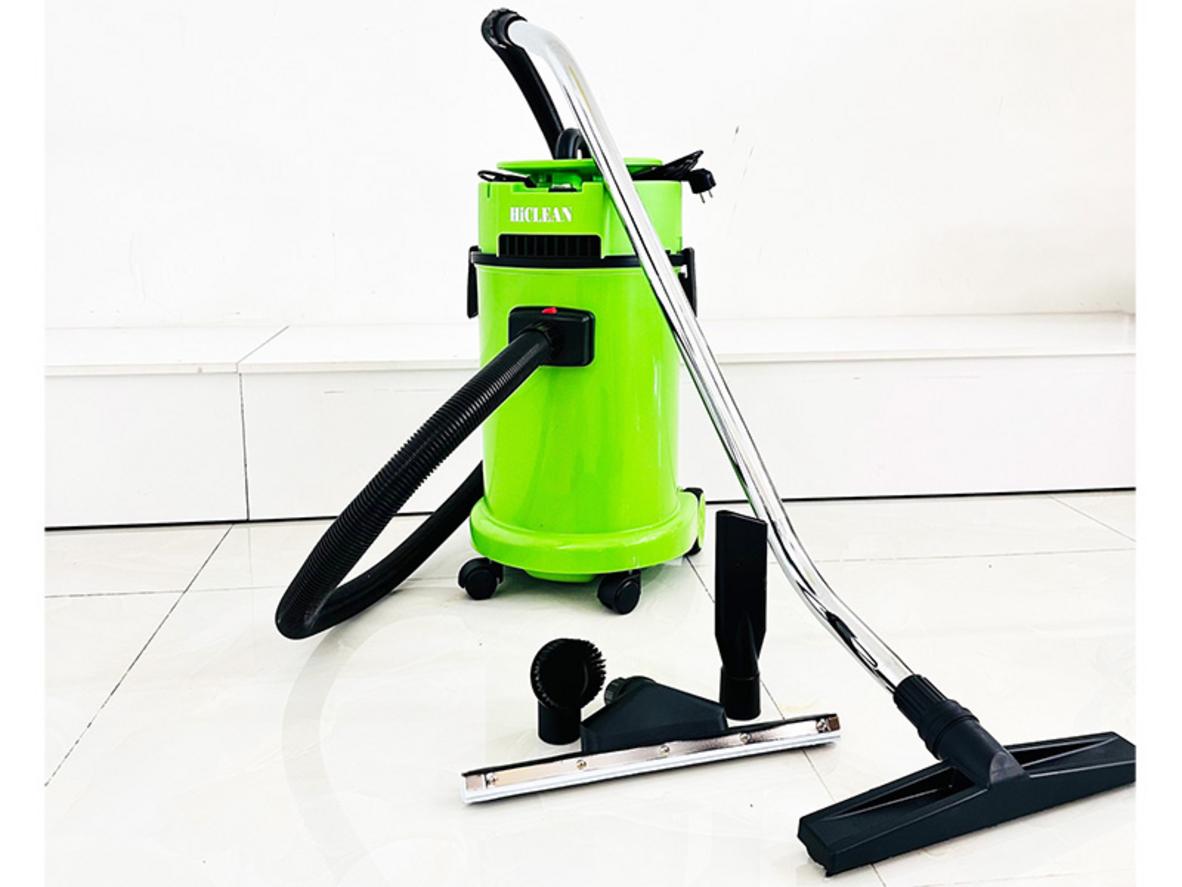 Máy hút bụi văn phòng HiClean SP30 - gọn di chuyển, mạnh cho bụi khô và nước tràn.