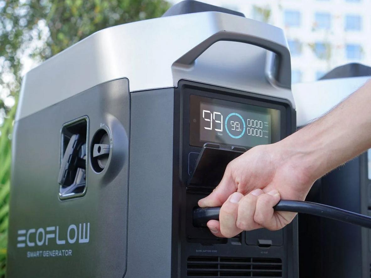 EcoFlow Smart Generator European ZDG200-EU - máy phát điện 1 chiều thông minh cho hệ EcoFlow.