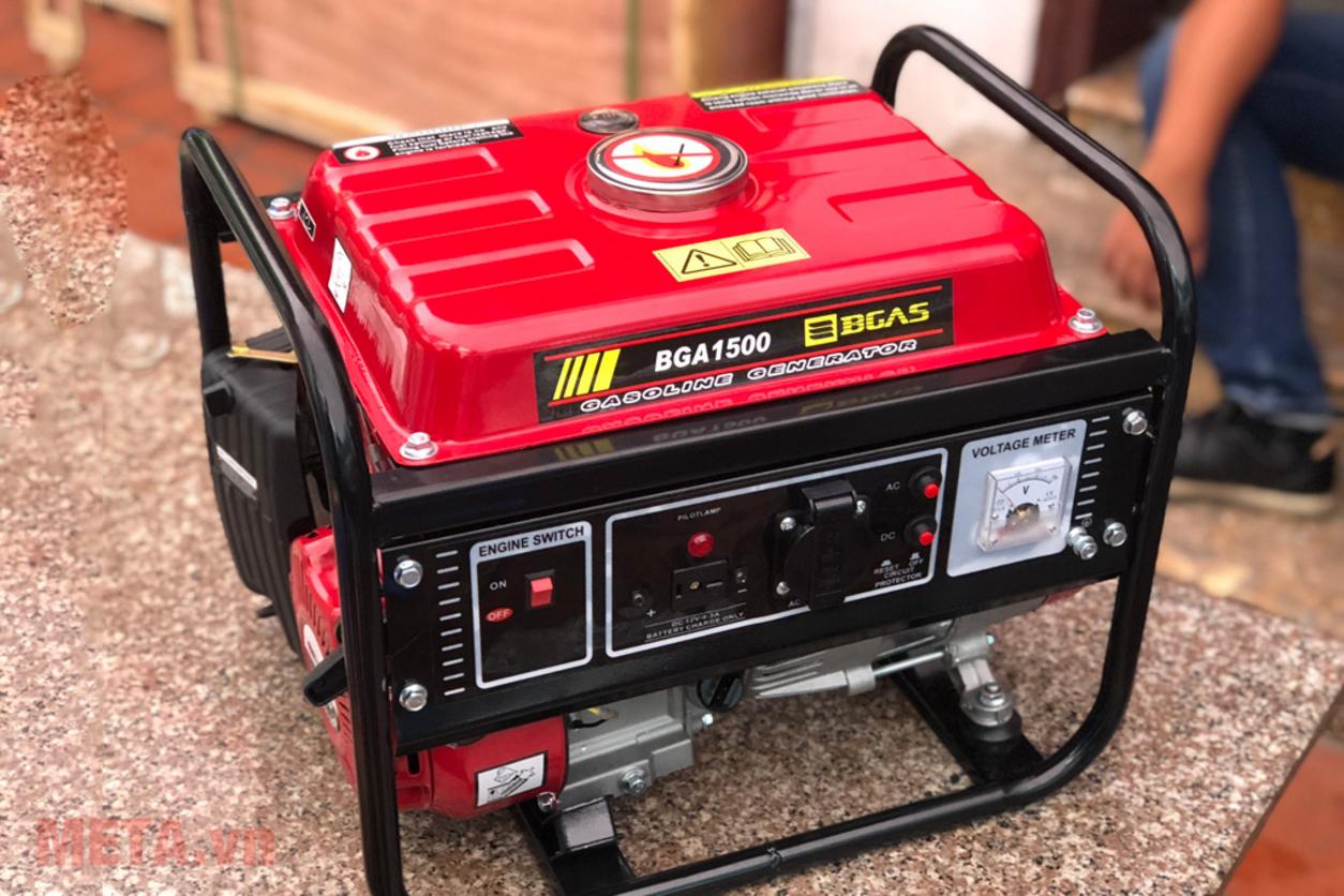 Bgas BGA1500 phù hợp cấp điện cho thiết bị thiết yếu trong gia đình và cửa hàng nhỏ.