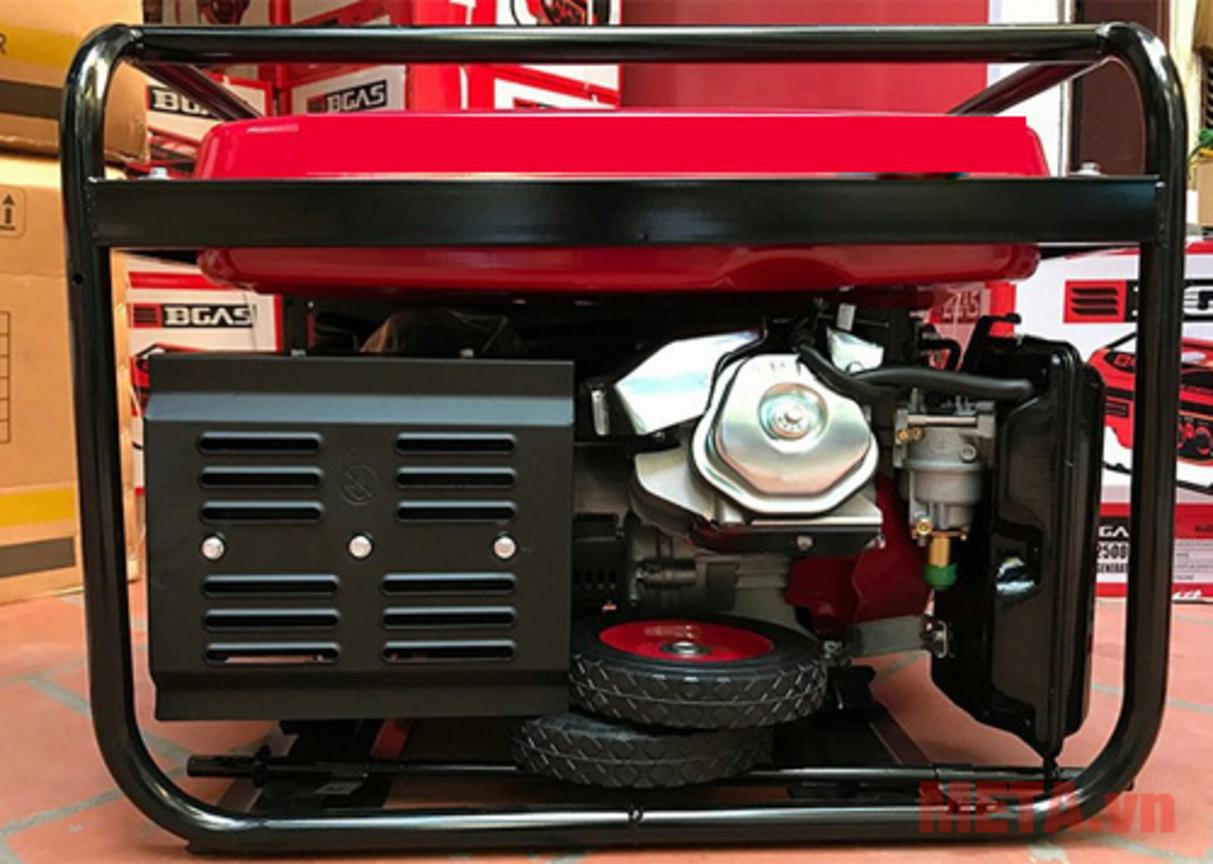 BGAS BGA6500GE phù hợp cấp điện dự phòng cho gia đình và cửa hàng nhỏ.